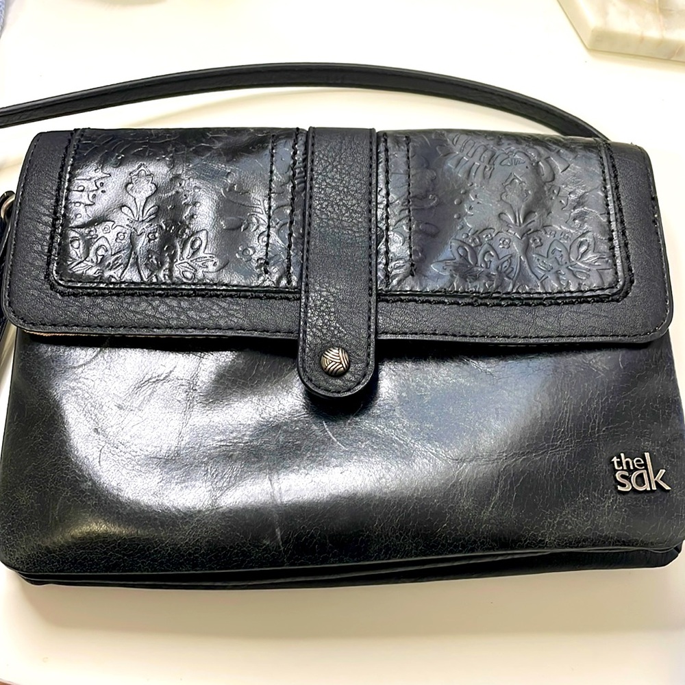 The Sak Crossbody black purse